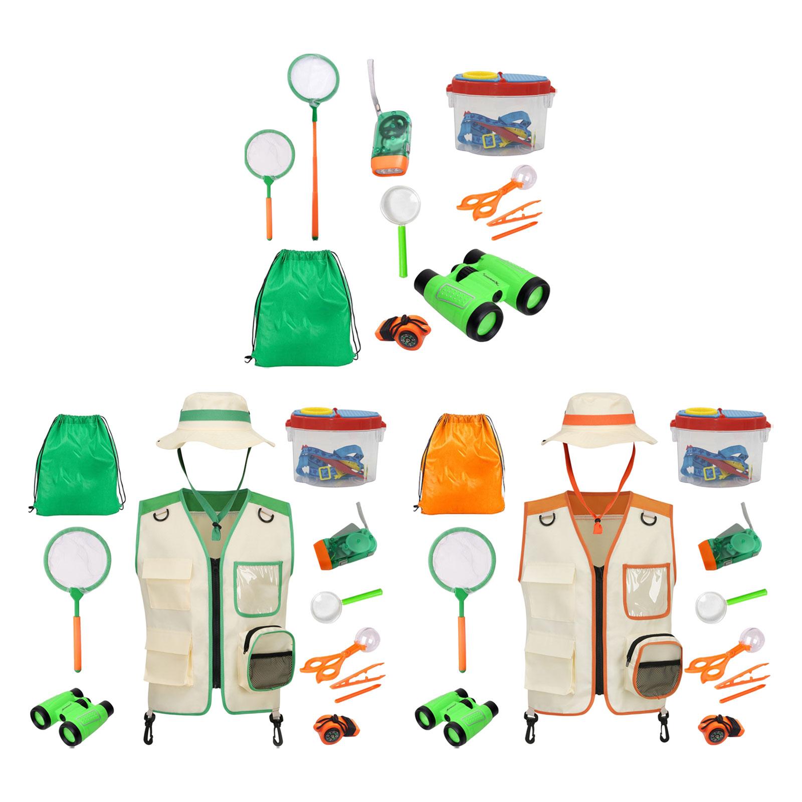 Outdoor Adventure Kit For Kids - Colete de Exploração ao Ar Livre