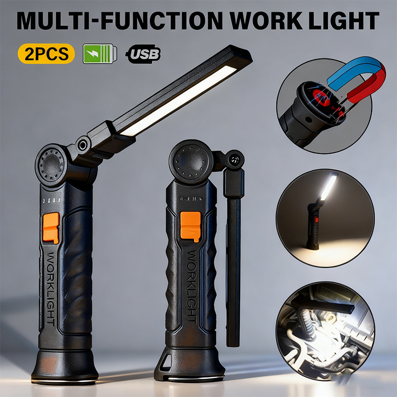 Outdoor Adventure Trips - Lanterna led cob portátil usb recarregável