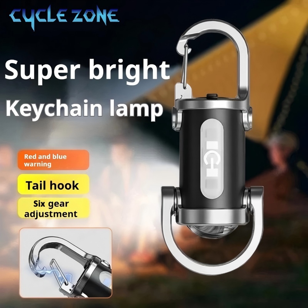 Outdoor Adventure Zone - Mini led chaveiro luz multifuncional portátil