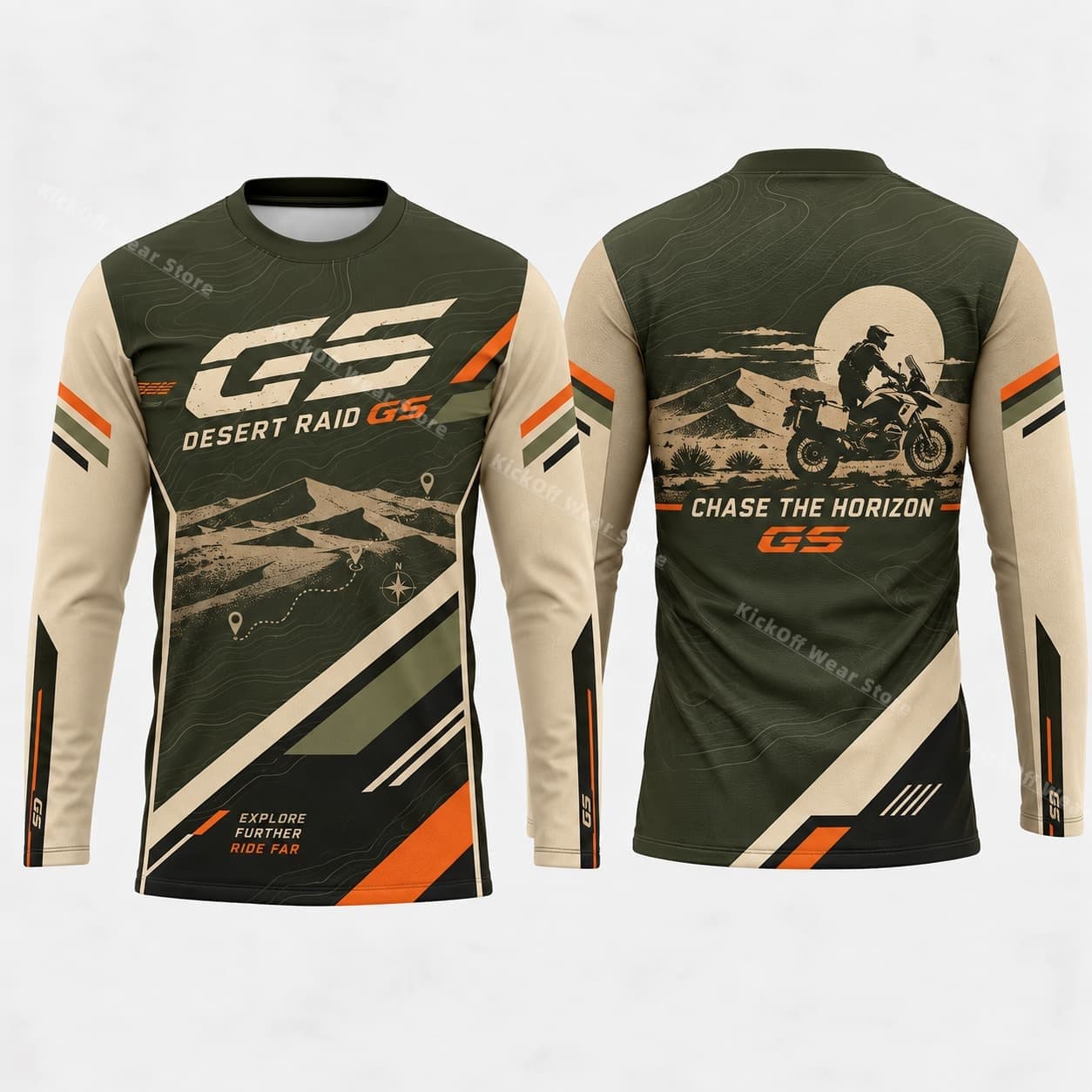 Camiseta de manga comprida par - Outdoor Adventure Outfit avaliação e preço